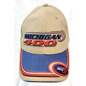 Vintage 2003 Michigan 400 NASCAR Hat Cap MIS